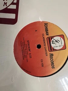 Clarence Carter Strokin' Dr CC 1986 Ichiban Records ICH 12-108 funk SEALED - Picture 1 of 2