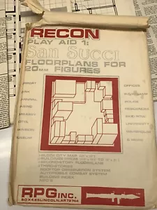 Recon Rpg Play Aid 1: San Succi 1982 RPG inc - Picture 1 of 5