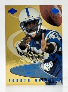 1999 Collector's Edge Millennium Collection 4th Quarter #190 Edgerrin James RC - Picture 1 of 2