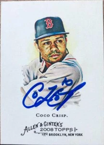 Coco Crisp Autographed 2018 Topps Allen & Ginter #333 - Picture 1 of 1