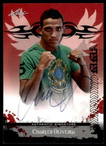 Hoja MMA Charles Oliveira 2010 radiocontrol automático #au-co1 - Imagen 1 de 2