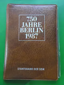 DDR, 4 x 5 Mark, 750 Jahre Berlin, 1987, original, im Blister - Bild 1 von 3