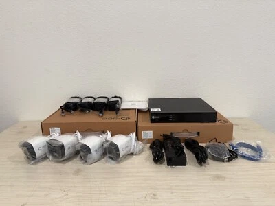 Qsee 5mp 2TB PoE 8 CH NVR 4 Bullet Cámara Seguridad Sistema Completo 2560*1440 (leer) Foto 1 de 4