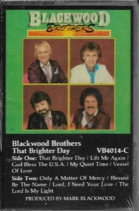 BLACKWOOD BROTHERS....."THAT BRIGHTER DAY"......BRAND NEW GOSPEL CASSETTE - Picture 1 of 2