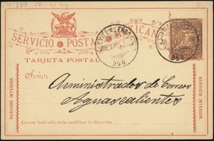 MEXICO, 1897. Post Card PC 67, Villa Erdo - Aguascalientes - Picture 1 of 1