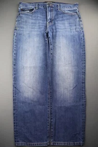 Pantalones de mezclilla para hombre Lucky Brand 329 clásicos rectos en apuros talla 36x30 (MSR 36x29) - Imagen 1 de 11