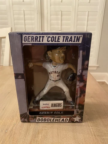 NIB.  Gerrit Cole "Cole Train’" Bobblehead. Houston Astros.  SGA 7/6/19.  Rare! Cover