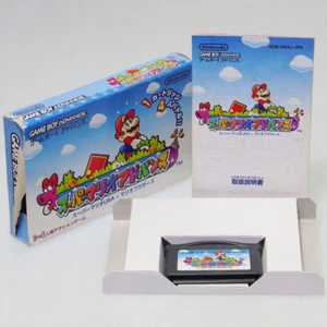 SUPER MARIO ADVANCE GBA Nintendo Game Boy Advance Japan Import lok somewhat used - Picture 1 of 2