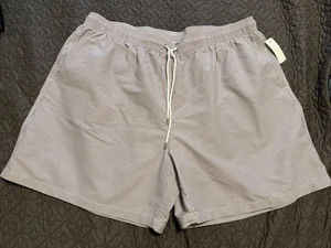 Brooks Brothers Swim Trunks 6” Inseam SZ XXL Striped 1950’s Classic Styling NWT - Picture 1 of 14