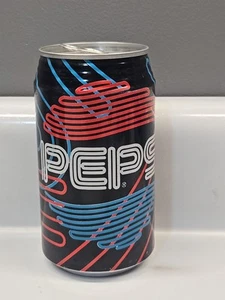 Pepsi Cool Cans Neon Spells SEX 1990s Empty Can 12 Oz Vintage - Picture 1 of 5