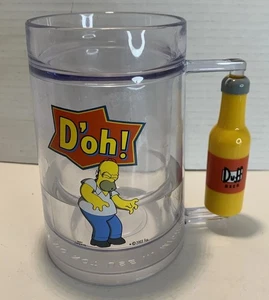 THE SIMPSONS PLASTIKKRUG DUFF BEER D’OH HOMER SIMPSON MATT GROENING 2001 FOX. - Bild 1 von 10