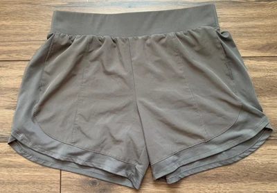 Pantalones Cortos Tek Gear Mujer Grande Bronceado Equipo de Entrenamiento 5" Entrepierna 2 Bolsillos Foto 1 de 4