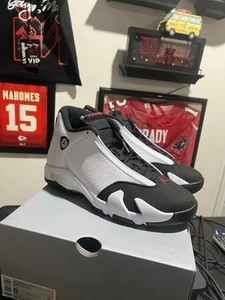 Air Jordan 14 Retro Black Toe 2024 - Picture 1 of 8