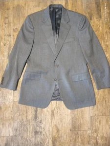 Brooks Brothers Anzug Herren 40R 34x28 1818 Italy Wolle Zweiteiler gestreift Faltenbündchen - Bild 1 von 7