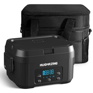 Lunch Box Elettrico Senza Fili - Scaldavivande Autoriscaldante Ricaricabile con 1100... - Foto 1 di 8