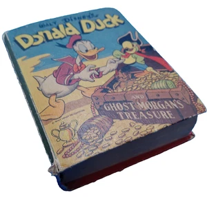 Disney Donald Duck Ghost Morgan Treasure Whitman book Better Little 1946 - Imagen 1 de 10