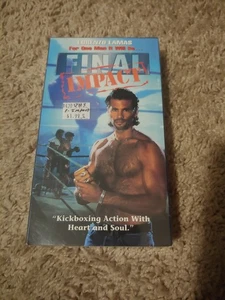 Final Impact VHS Tape (1992) Lorenzo Lamas B Movie Action Cheesy Movie - Picture 1 of 1