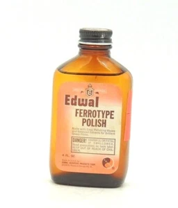 Edwal Ferrotype Polish Bottle 4 Oz Full - Picture 1 of 2