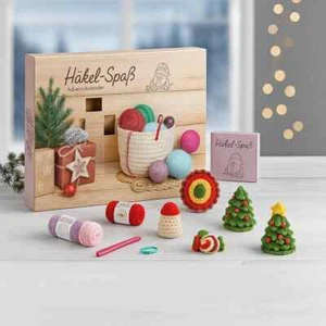 Adventskalender Häckel Spaß - 24 kreative Überraschungen zum Selbermachen - Bild 1 von 4