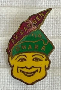 1914 Aksarben Ak-Sar-Ben Membership Lapel Pin Omaha Nebraska NE - Picture 1 of 3