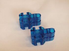 LEGO Technic 2x Modular Connector Connector Blue 32137, 8252 9474 3804 9793