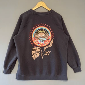 Volcom Oversized Rundhalsausschnitt Größe Medium Baumwollmischung Blumen Grafik Skater - Bild 1 von 11