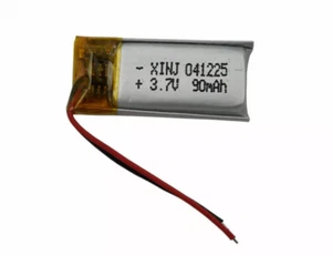 5 Stück 3,7 V 90 mAh LiPo Polymer Akku 401225 für Video Pen Kopfhörer - Bild 1 von 10