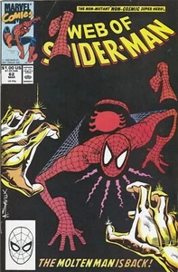 Web Of Spider-Man #62 und 63 (1990, Marvel) Molten Man, Mister Fear - Bild 1 von 4