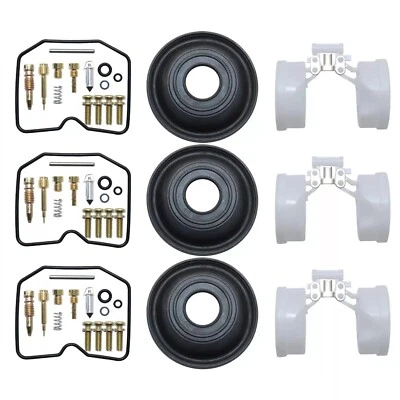 3X For Triumph Adventurer 900 1996-2001 Carburetor Repair Kit Carb Rebuild Float Foto 1 de 3
