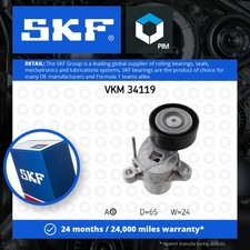 Aux Belt Tensioner fits FORD TOURNEO COURIER B460 1.0 2014 on Drive V-Ribbed SKF