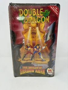 Double Dragon  The Shield of Shadow Khan (VHS, 1994)  Animated New Sealed *READ - Picture 1 of 7