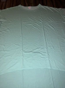 Lularoe Large Irma Tunic Shirt Solid Mint Green Unicorn 🦄 16/18 New Long Top L - Picture 1 of 12