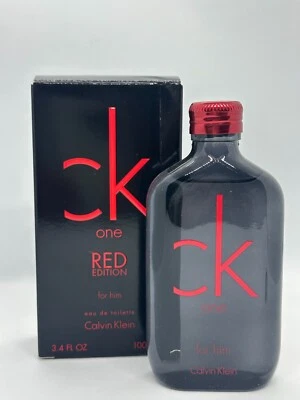 Spray para hombre CK Red de Calvin Klien 3,4 EDT Foto 1 de 4