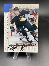 1997-98 PINNACLE ALEXEI MOROZOV BE A PLAYER AUTO #212 PITTSBURGH PENGUINS