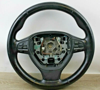09-15 BMW F01 F02 740I 740LI 750I 750LI 740I M SPORT STEERING WHEEL OEM - Image 1 of 4