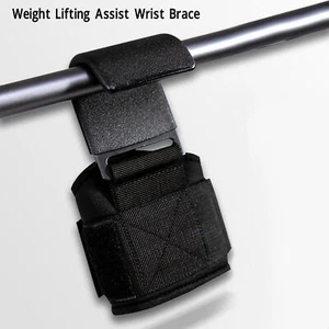 Gewichtheben Hook Pull Up Wrist Guard Hook Schutz Handgelenk USE - Bild 1 von 12