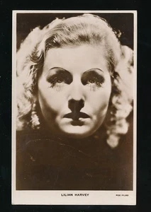 Film Theatre LILIAN HARVEY c1930s? RP PPC Fox Films - Picture 1 of 1