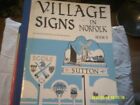 Village Signs in Norfolk Book 3 by Frances Procter (Paperback 1987)