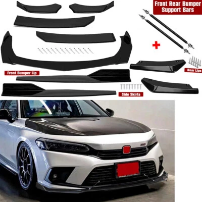 For Honda Passport Front Rear Bumper Lip Spoiler Splitter Body Kit Side Skirt Foto 1 de 4