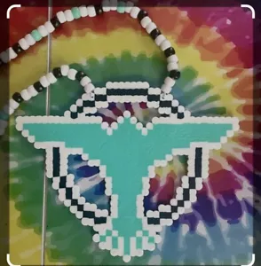 NEW Tiesto Kandi Perler Beads Necklace EDM EDC Fest Rave Dance - Picture 1 of 1