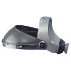 HONEYWELL FIBRE-METAL F300 Faceshield Headgear,Gray,Polycarbonate 15W970