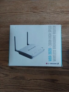 LG- Ericsson WBR-3020-300N router wireless a banda larga ad alta velocità nuovo scatola aperta - Foto 1 di 5