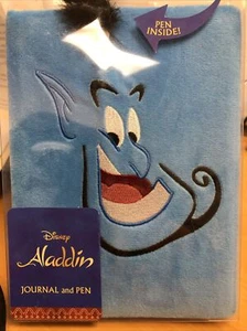 Disney Aladdin Genie Plush Journal and Pen Set - NEW! - Picture 1 of 6