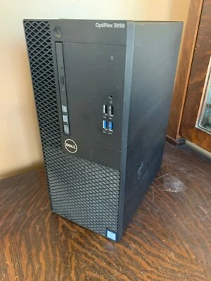 Dell OptiPlex MT 3050 Intel i5-7500 @ 3.40GHz 8GB DDR4 RAM 500GB HD Windows 10 - Image 1 of 4