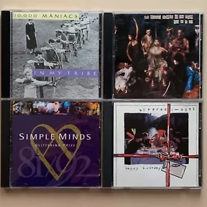 4 CDS - 10,000 MANIACS IN MY TRIBE, JAH WOBBLES, SIMPLE MINDS & ALTERED IMAGES - Imagen 1 de 9