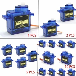 1/2/5/10Pcs Mini Servo SG90 9G 180 ° für ferngesteuerten Hubschrauber UD - Bild 1 von 6