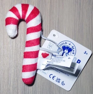 BUILD A BEAR 🎄 Zuckerstange Weihnachten Urlaub Armband Accessoire ⛄ Neu mit Etikett. - Bild 1 von 2