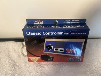 OLD SKOOL CLASSIC CONTROLLER FOR NES CLASSIC EDITION MINI SYSTEM - Image 1 of 4