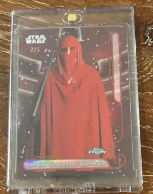 🔥#2/5 2024 Topps Star Wars Chrome GE-8 Empire Imperial Royal Guard RED PUZZLE - Image 1 of 2