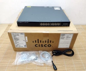 Neu Cisco WS-C3650-24TS-S 24 10/100/1000 RJ45 4x1G IP Base 1x AC PSU New Open Bo - Bild 1 von 1